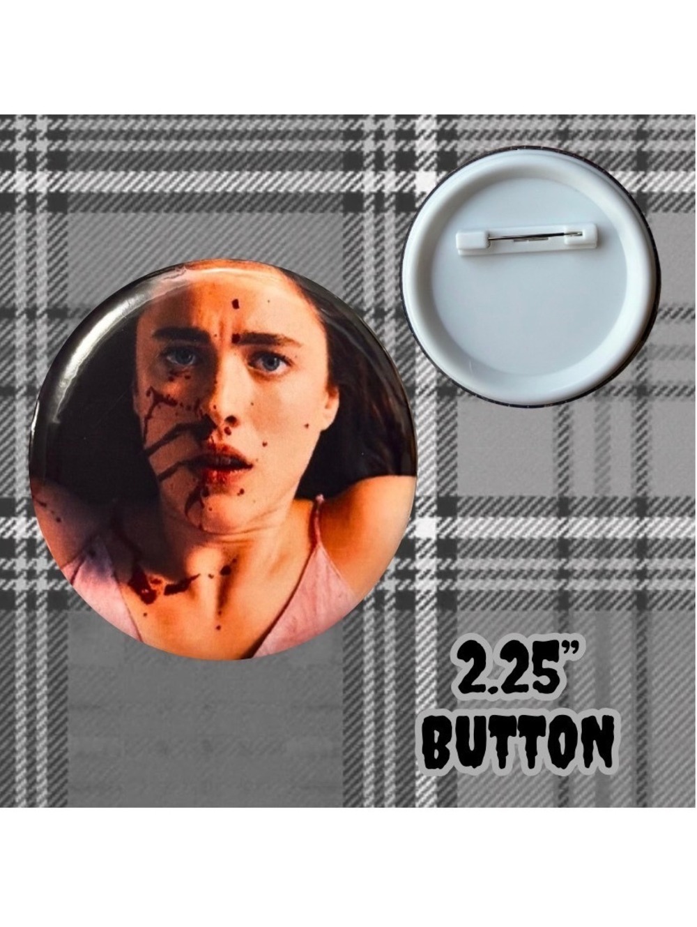 The Substance Sue Inspired 2.25" Handmade Button
